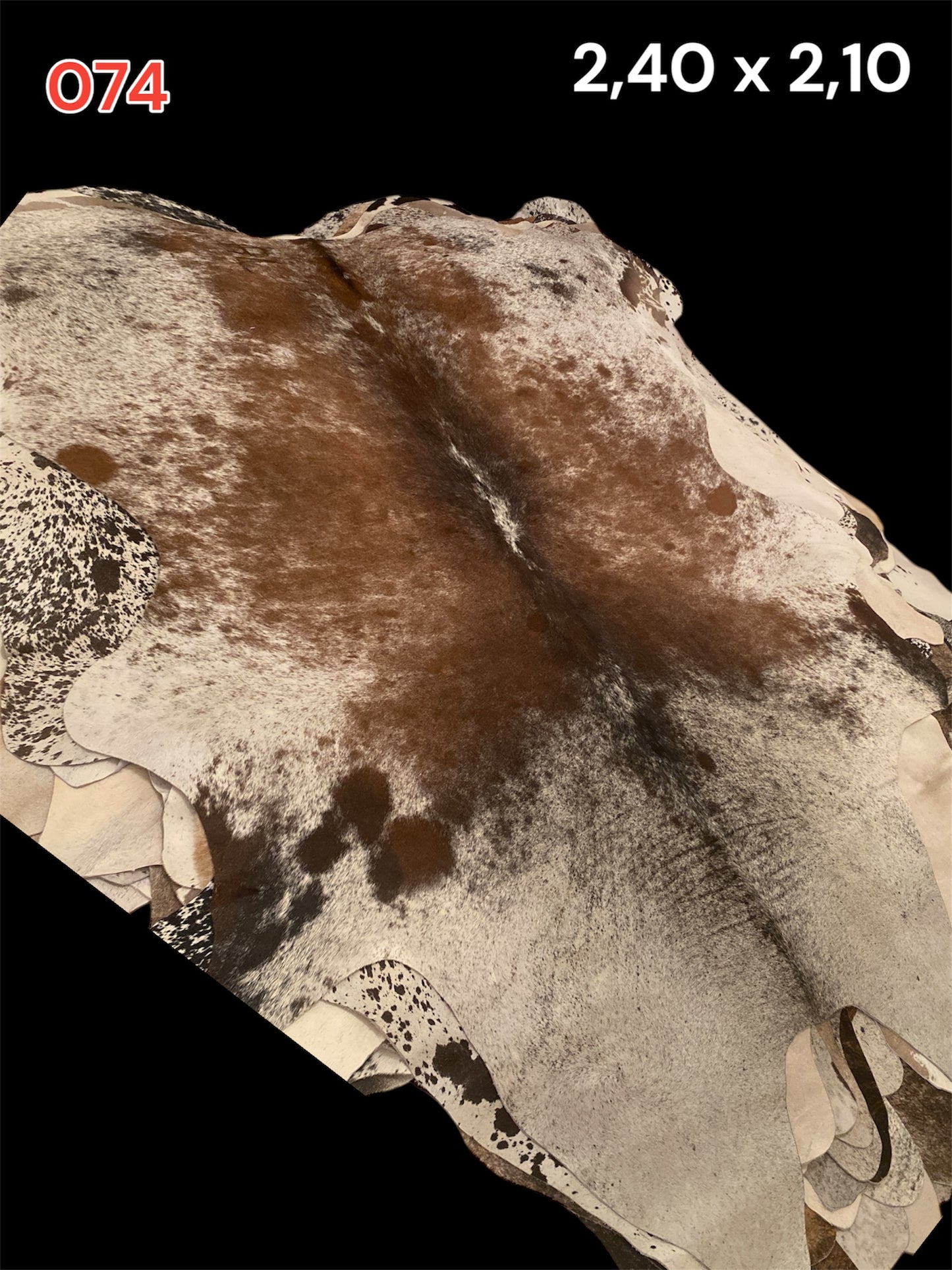 Tapete de Couro em Formato de Boi - Export | 074