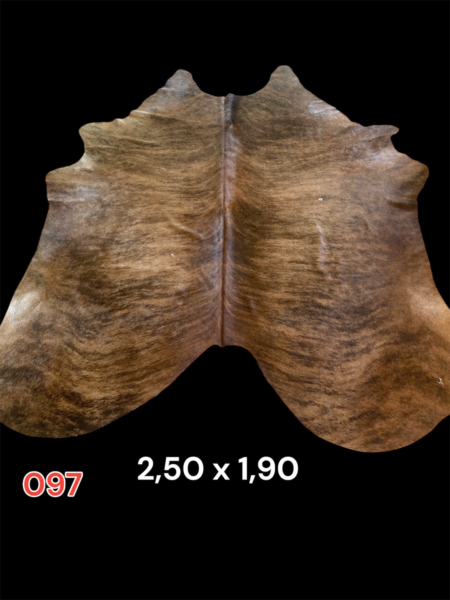 Tapete de Couro em Formato de Boi - Export | 097