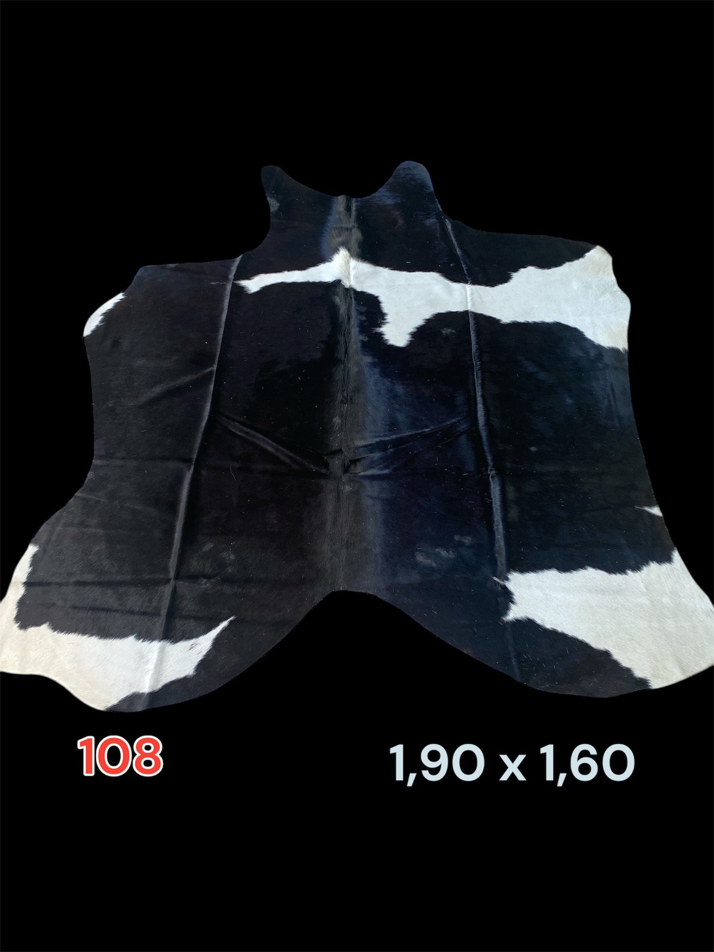 Tapete de Couro em Formato de Boi - Premium | 108